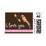 Bird Valentine Stamps