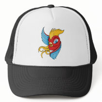 Bird ~ Vintage Forties Tattoo Bird Art Trucker Hats
