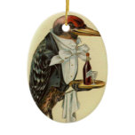 Bird Waiter Ornament
