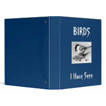 BIRD WATCHER BINDER: chickadee, pencil realism art