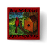 Bird Watcher's Button