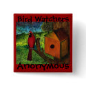 Bird Watcher's Button