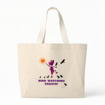 Bird Watching Fanatic Design Canvas Bag