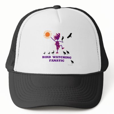 Bird Watching Fanatic Design Mesh Hat by thatwhichisgood