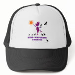 Bird Watching Fanatic Design Mesh Hat