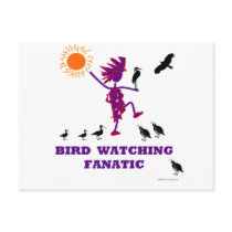 Bird Watching Fanatic Design Post Cards