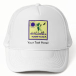 Bird Watching Flight Path Design Trucker Hat