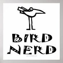 Bird Watching, Ornithology, Birding Posters