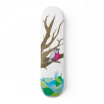 bird_white custom skateboard