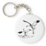 Bird / Whooping Crane Keychain