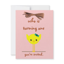bird wire invitation