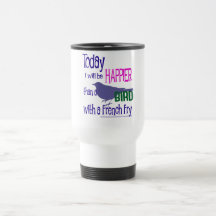Bird with a french fry mugs
