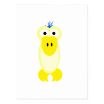 Bird Yellow postcards