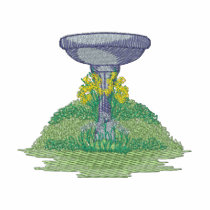 Birdbath embroidered shirts