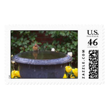 birdbath stamp