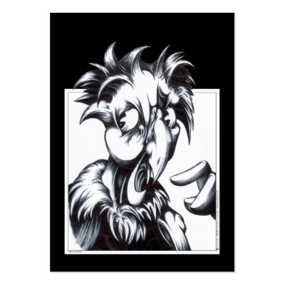 Birdbrain Business Card by jameskite