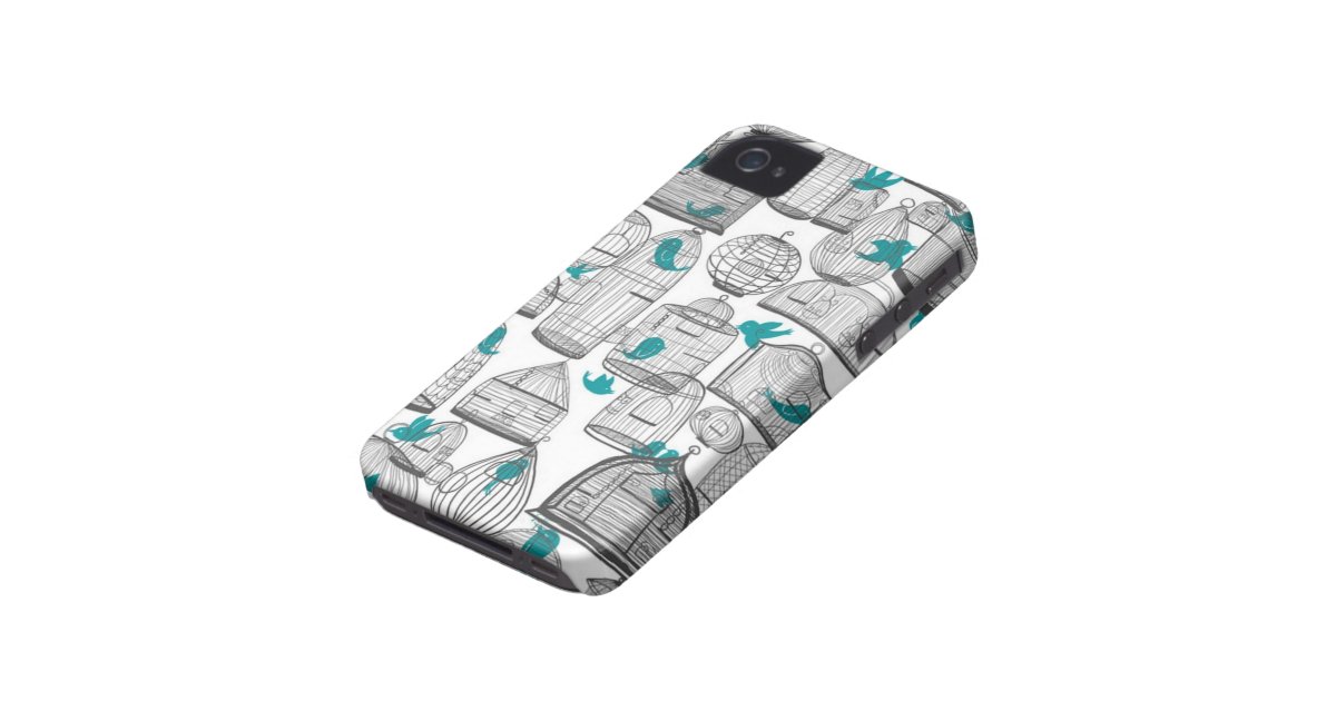 Birdcage iPhone 4 Case Zazzle