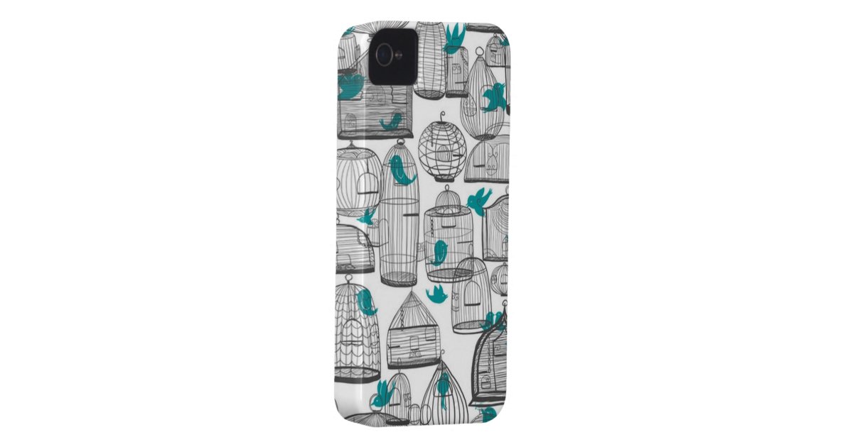 Birdcage iPhone 4 Case Zazzle