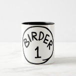 Birder 1, 2, 3 Two-Tone Mug