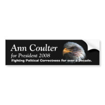 Birdfun2, Ann Coulter, for Preside... - Customized bumper stickers by bioliquid2fusion Birdfun2, Ann Coulter, for Preside... - Customized bumper stickers