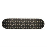 BirdGun Print Black and Beige Skate Decks