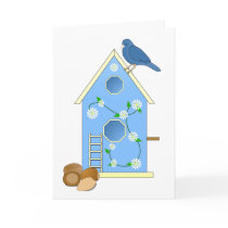 BIRDHOUSE BirthDay CARD