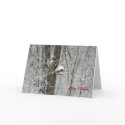 Birdhouse Christmas cards