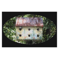 Birdhouse Edited Craft Paper Customized Stationery