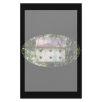Birdhouse Edited Stationery Design