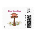 Birdhouse Home Sweet Home postage