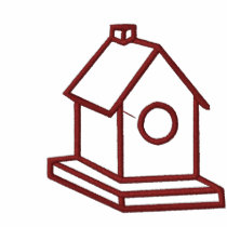 Birdhouse Logo embroidered shirts