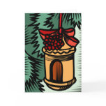 Birdhouse Ornament Christmas Card Birdhouse Ornament Christmas Card