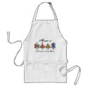 Birdhouse Row Apron