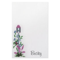 Birdhouse Stationery - Personalize