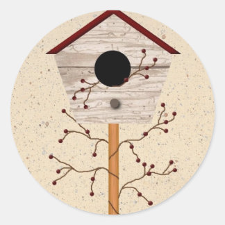 Birdhouse Stickers | Zazzle