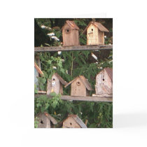 birdhouses cards