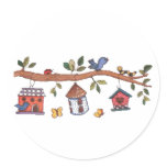 Birdhouses Stickers