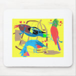birdicles fine art print mouse pads