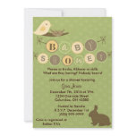 Birdie Baby Shower Invitation