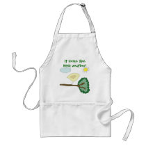 Birdie "BBQ Weather!" Apron by bchrisdesigns Birdie "BBQ Weather!" Apron
