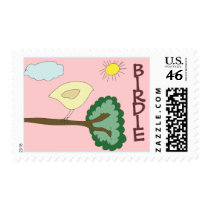 Birdie "Birdie" Postage Stamp stamps