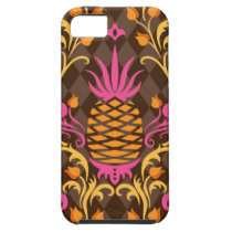 Birdie Damask Brown iPhone Case casemate cases