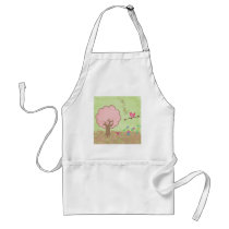 Birdie in a Tree Apron