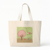 Birdie in a Tree Tote Bag