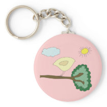 Birdie Keychain keychains