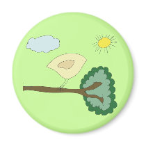Birdie Magnet by bchrisdesigns Birdie Magnet