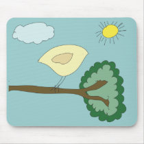 Birdie Mousepad mousepads