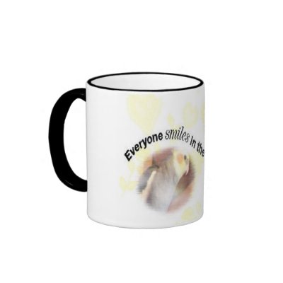 Birdie Coffee Mug by ClutzCreations