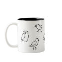 Birdie Mug by Heather_Rink Birdie Mug