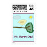 Birdie "Oh, Happy Day!" Postage Stamps
